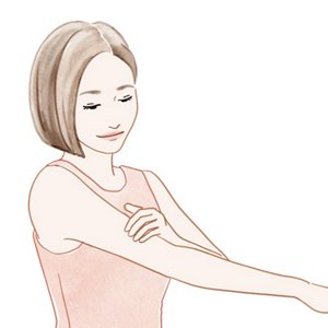 十分な量を使って塗り残しをなくす