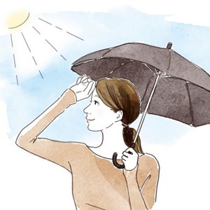 紫外線対策グッズを活用する