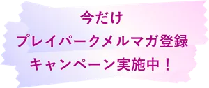 今だけ プレイパークメルマガ登録 キャンペーン実施中！​