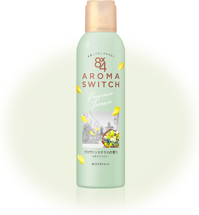 アロマスイッチ 涼感ボディスプレー｜商品ラインナップ｜ニベア花王