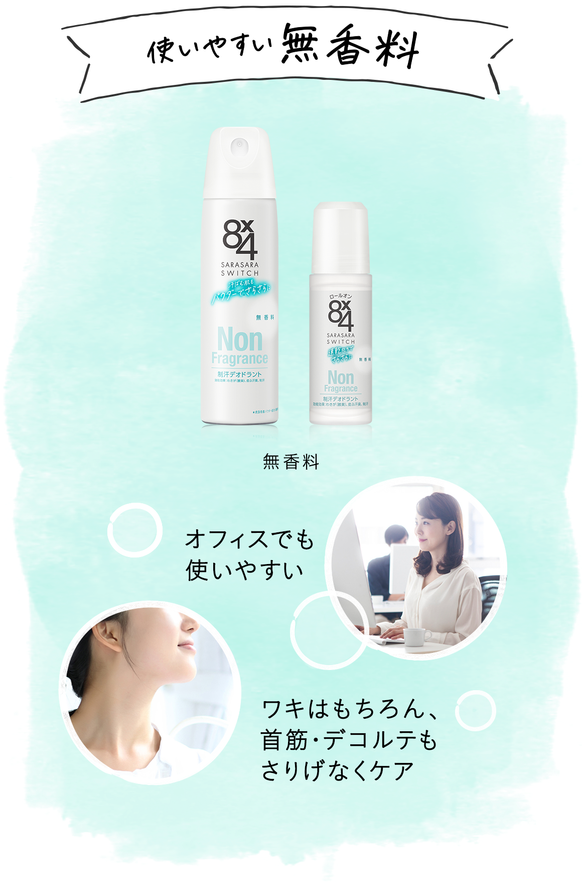 6つの香りについて｜ニベア花王 8x4（エイトフォー）