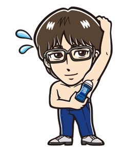 ワキトくんのイラスト