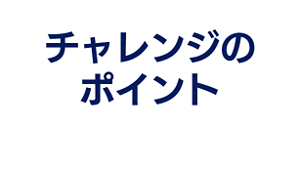チャレンジのポイントへ