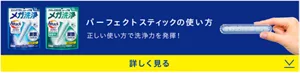 パーフェクトスティックの使い方 正しい使い方で洗浄力を発揮！ 詳しく見る