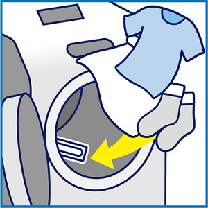 洗濯を開始するイメージ