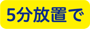 5分放置で