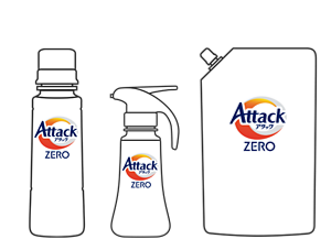 アタックZERO　パッケージイラスト