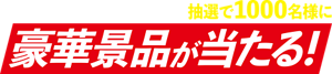 世界と戦う汗を応援!!　抽選で1000名様に豪華景品が当たる!