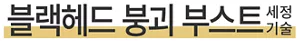 블랙헤드 붕괴 부스트 세정기술