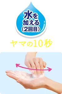 水を加える（2回目）：ヤマの10秒