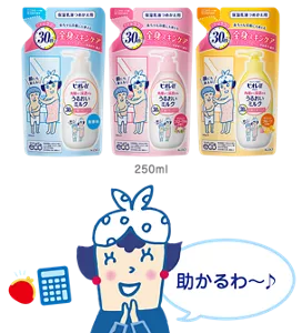 つめかえ用 250ml（無香料・やさしいフローラルの香り・やさしいフルーツの香り）