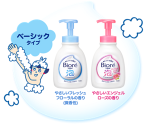 ベーシックタイプ／やさしいフレッシュフローラルの香り (微香性)／やさしいエンジェルローズの香り