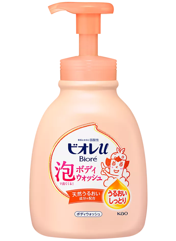 泡で出てくる！ボディウォッシュ | ボディウォッシュシリーズ | ビオレ