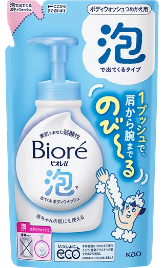 ビオレuの液体ボディウォッシュのつめかえ用はらくらくecoパック