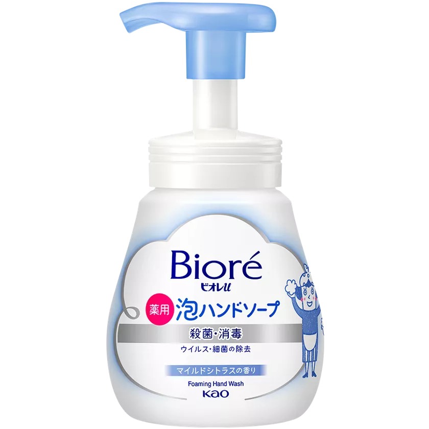 泡ハンドソープ | ハンドシリーズ ラインナップ | ビオレu | 花王株式会社