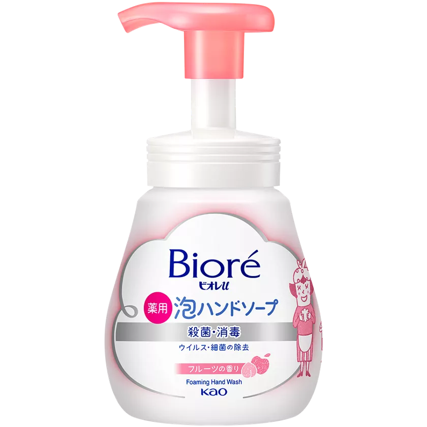泡ハンドソープ | ハンドシリーズ ラインナップ | ビオレu | 花王株式会社