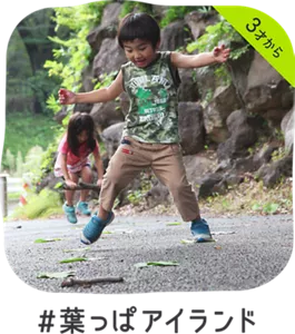 3才から ＃葉っぱアイランド