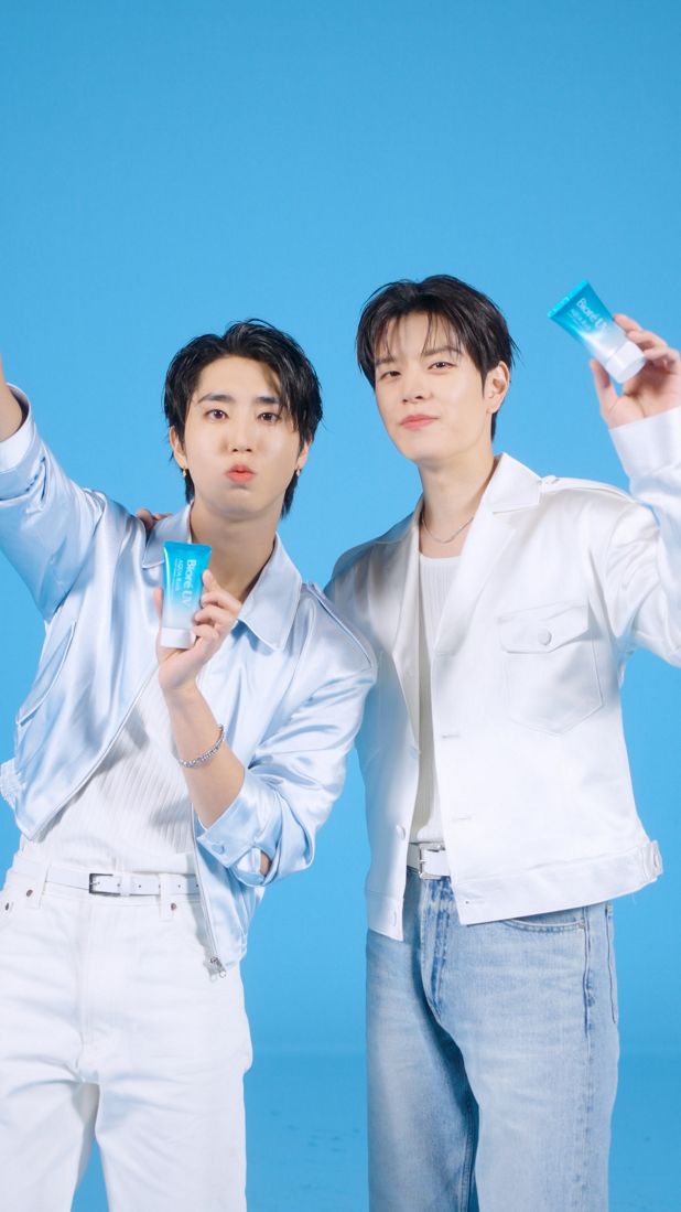 花王 Biore UV×Stray Kids｜Be Positive！Biore UV（HAN＆Seungmin）