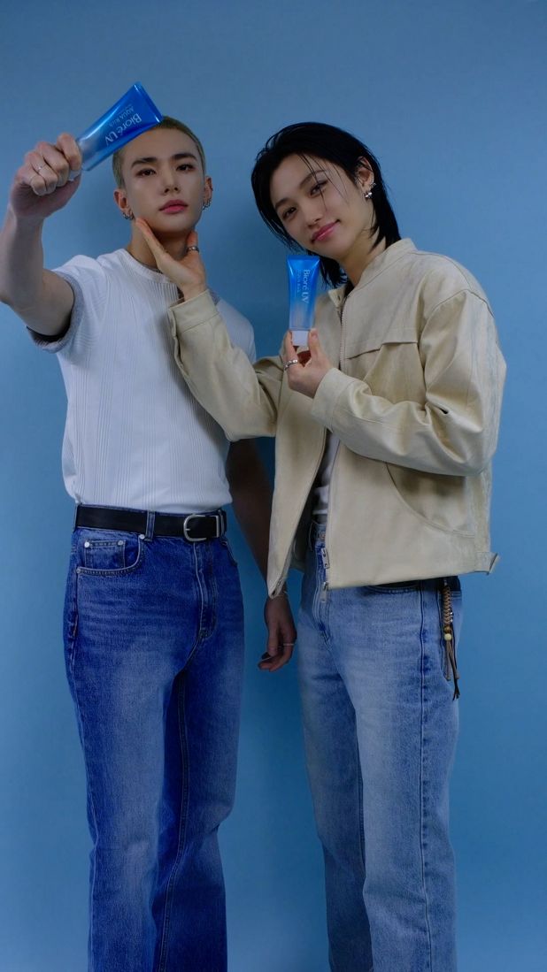 花王 Biore UV×Stray Kids　｜TRY！Biore UV（Hyunjin&Felix）