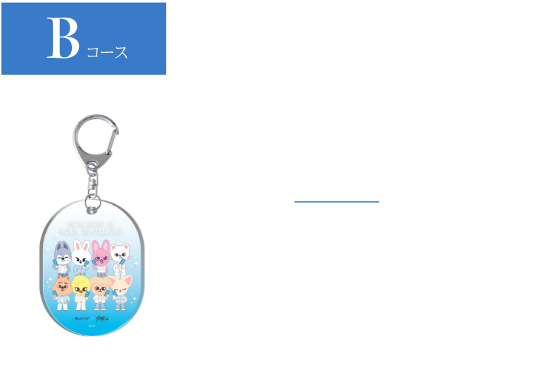 Bコース 500名様に当たる ビオレUV商品2点購入 SKZOOオリジナルキーホルダー