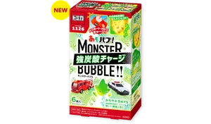 NEW バブ モンスターバブル かろやかDAYS トミカコラボデザインのパッケージ画像