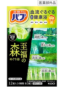 バブ 至福の森めぐり浴のパッケージ画像［医薬部外品］