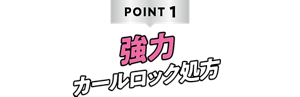 POINT1 強力カールロック処方