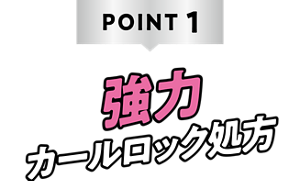POINT1 強力カールロック処方