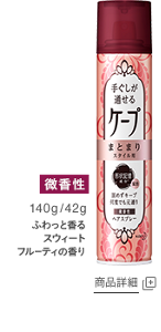 まとまりスタイル用 微香性 商品詳細ページへ