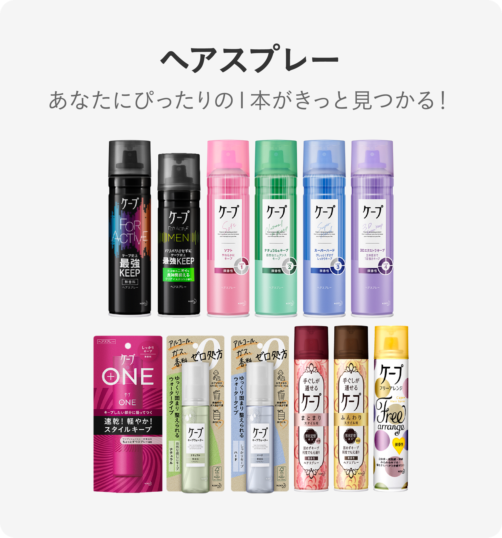 花王株式会社｜ケープ｜トップページ