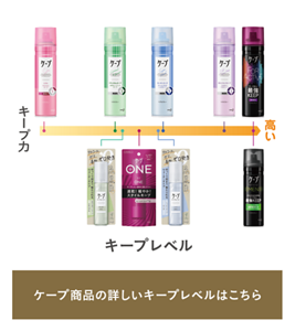 ケープ商品の詳しいキープレベルはこちら