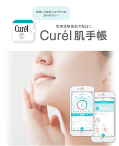 乾燥して敏感になりがちな肌のあなたへ　乾燥性敏感肌の毎日に　Curél肌手帳