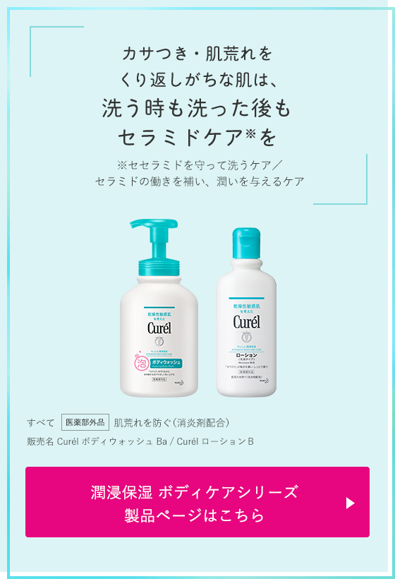 キュレル スキンケアアドバイス｜花王 キュレル【Curel】