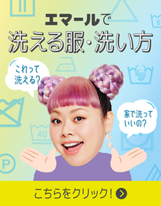 エマールで洗える服・洗い方