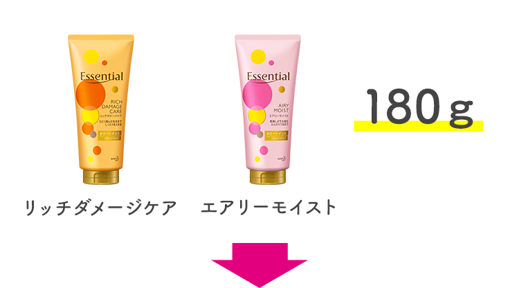 洗い流すトリートメント L エッセンシャル ベーシックライン L 花王株式会社
