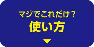 マジでこれだけ？ 使い方