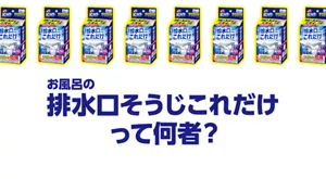お風呂の排水口そうじこれだけって何者？