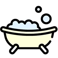 お風呂の基礎知識のイメージアイコン（バスタブ）