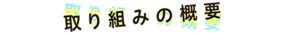 取り組みの概要