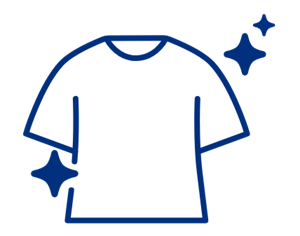 洗たくじわを防ぐイメージ