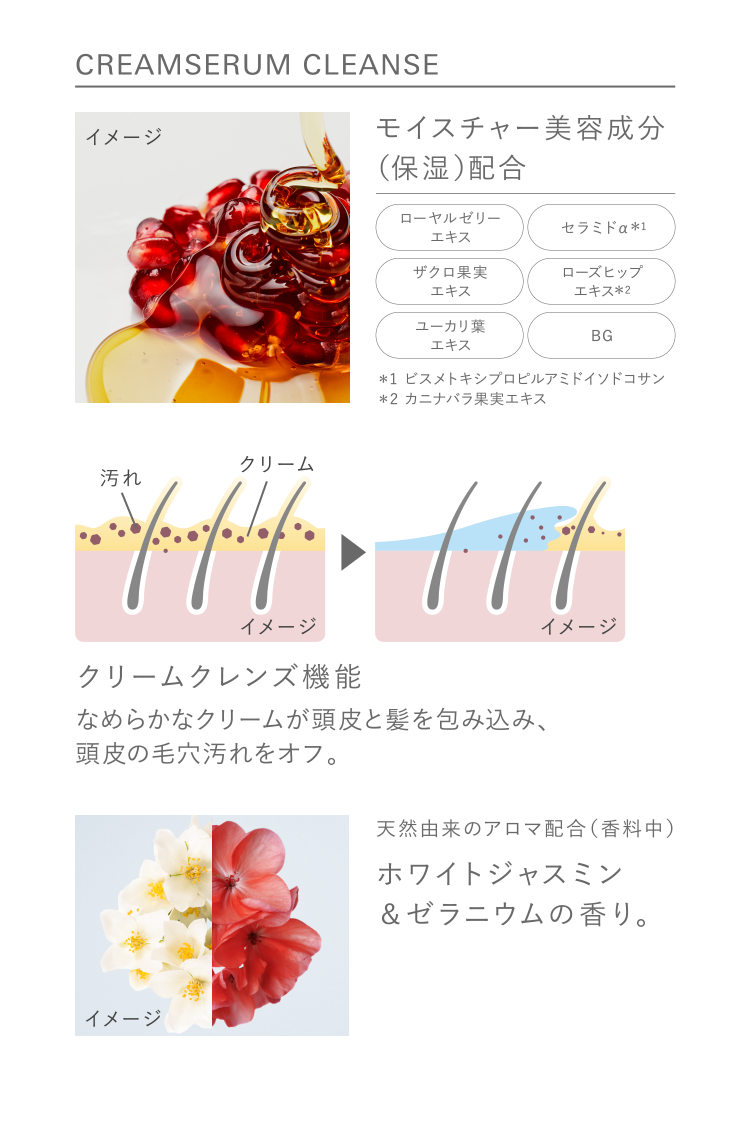 花王株式会社 | SCALP for BEAUTY ines | イネス クリームセラム クレンズ