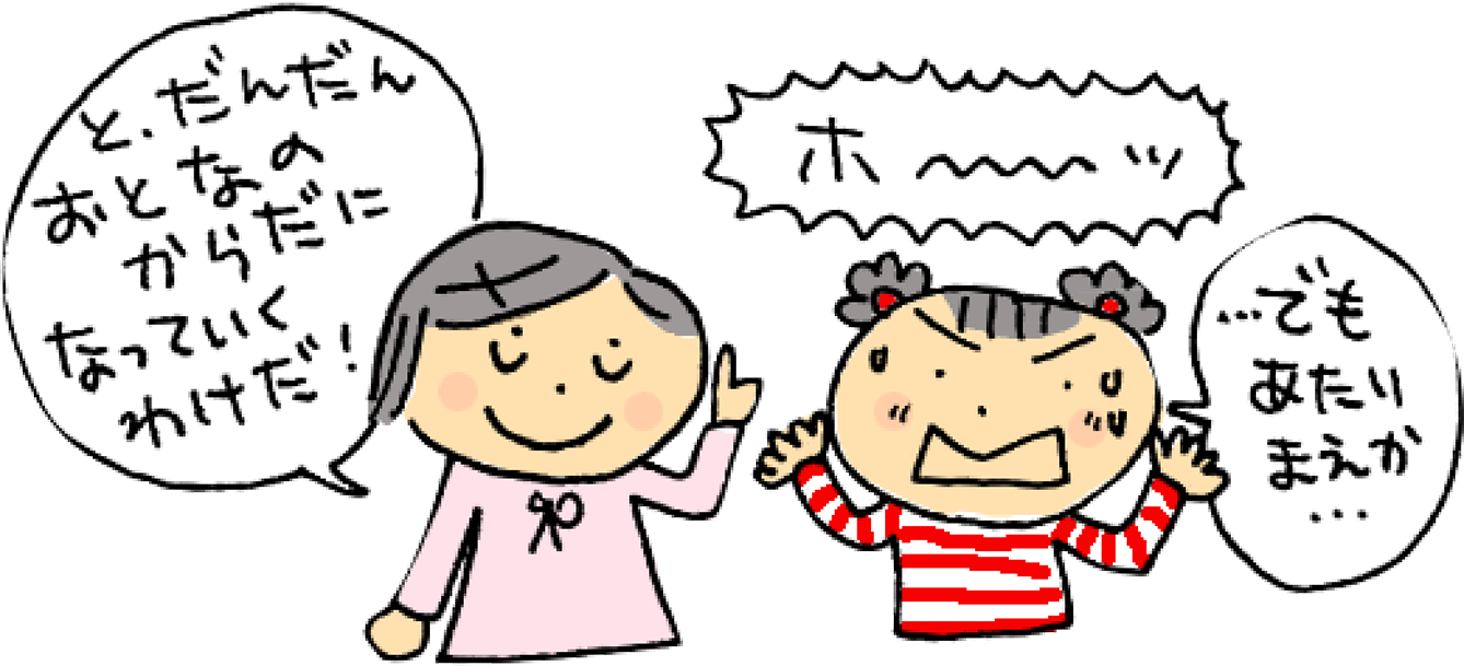 Lesson1 思春期のからだ おとなになるということ ロリエ 花王株式会社