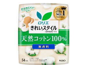きれいスタイル 天然コットン100% 無香料の製品カタログページへ。