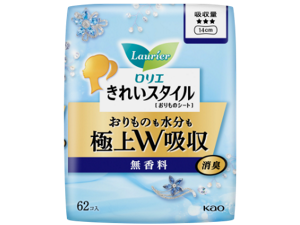 きれいスタイル 極上W吸収 無香料の製品カタログページへ。