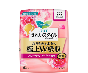 きれいスタイル 極上W吸収 フローラルブーケの香りの製品カタログページへ。