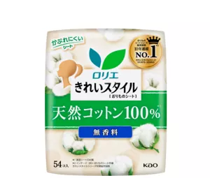 きれいスタイル 天然コットン100% 無香料の製品カタログページへ。