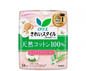 きれいスタイル 天然コットン100% ピュアフラワーの香りの製品カタログページへ。