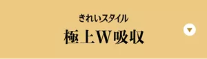 きれいスタイル 極上W吸収の製品特長へ。