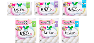 しあわせ素肌 もちふわfit（22.5cm 16コ入/30コ入、25cm 14コ入/26コ入、30cm 9コ入/16コ入）商品画像。