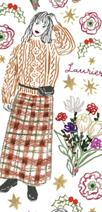 日付とイラスト入りの１１，１２月の基礎体温表ダウンロード先へ。